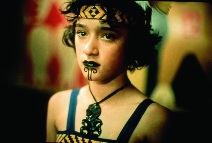 کیشا کاستل-هیوز در صحنه فیلم سینمایی Whale Rider