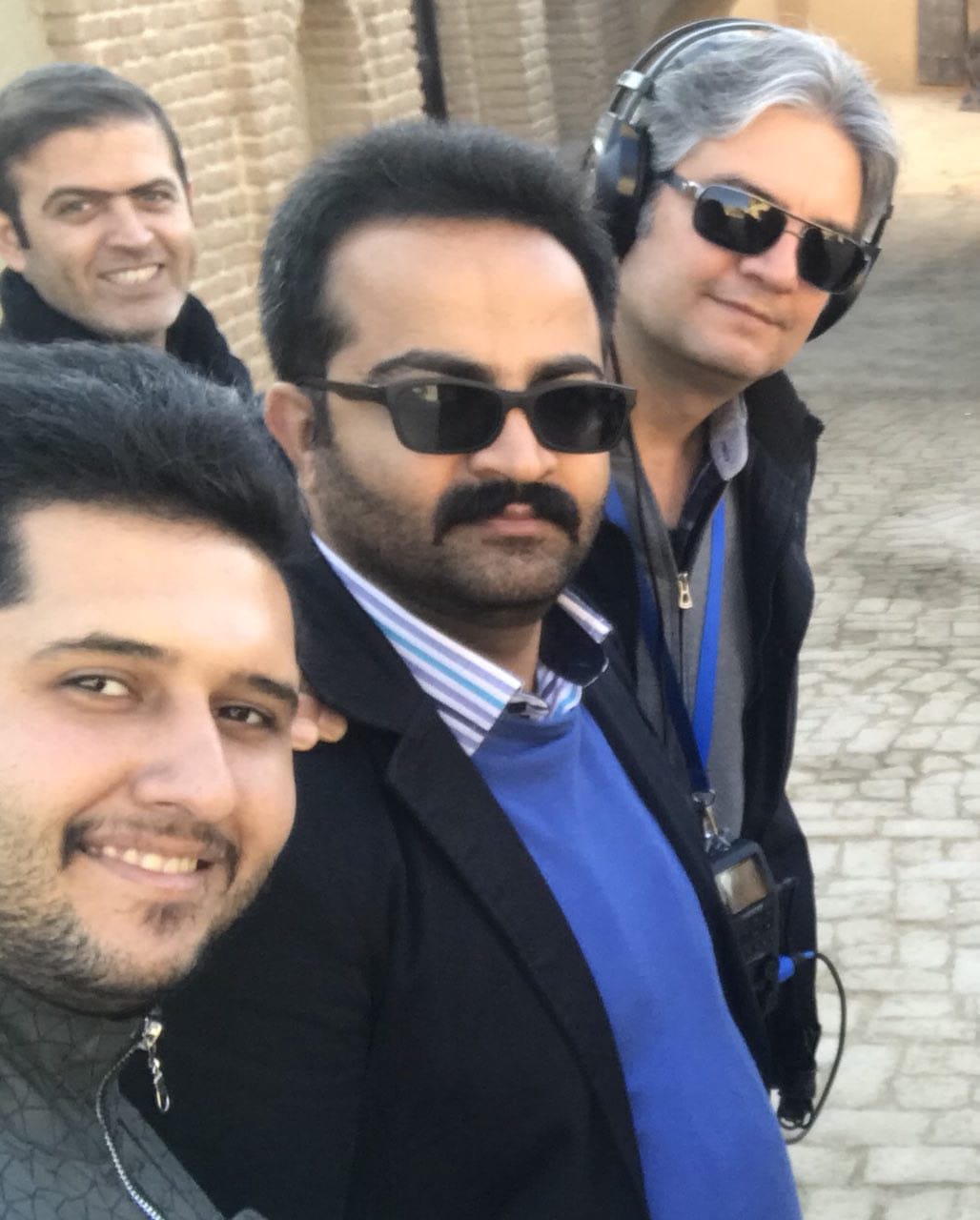 تصویری شخصی از مرتضی افضلی، مدیر تولید و کارگردان سینما و تلویزیون