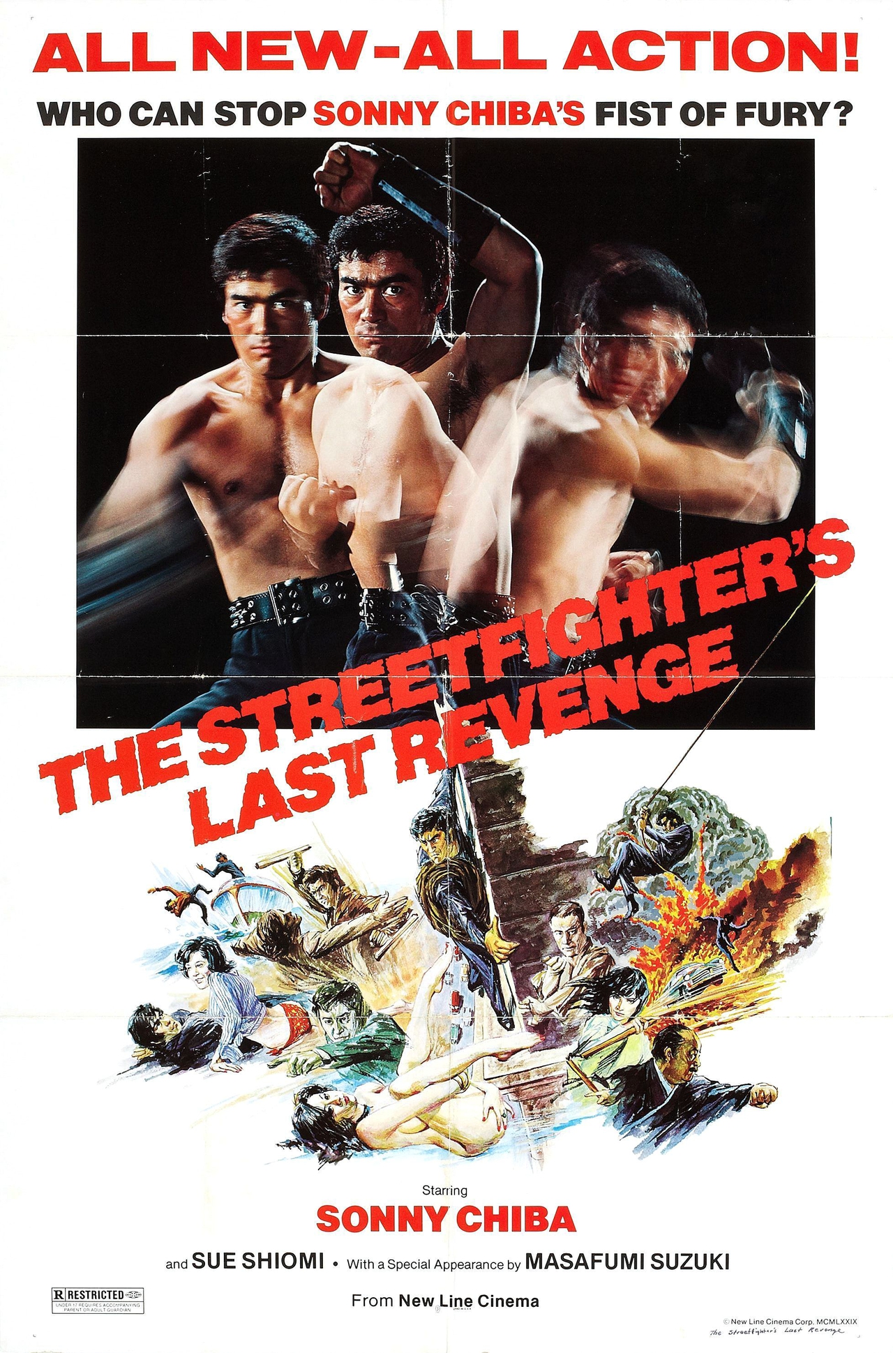  فیلم سینمایی The Streetfighter's Last Revenge به کارگردانی Shigehiro Ozawa