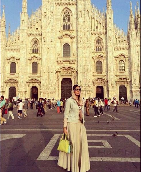 تصویری شخصی از لیلا بلوکات، بازیگر سینما و تلویزیون