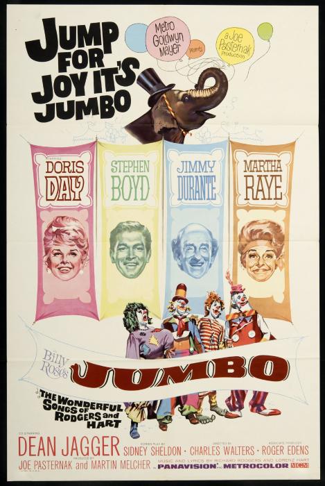  فیلم سینمایی Billy Rose's Jumbo به کارگردانی Charles Walters