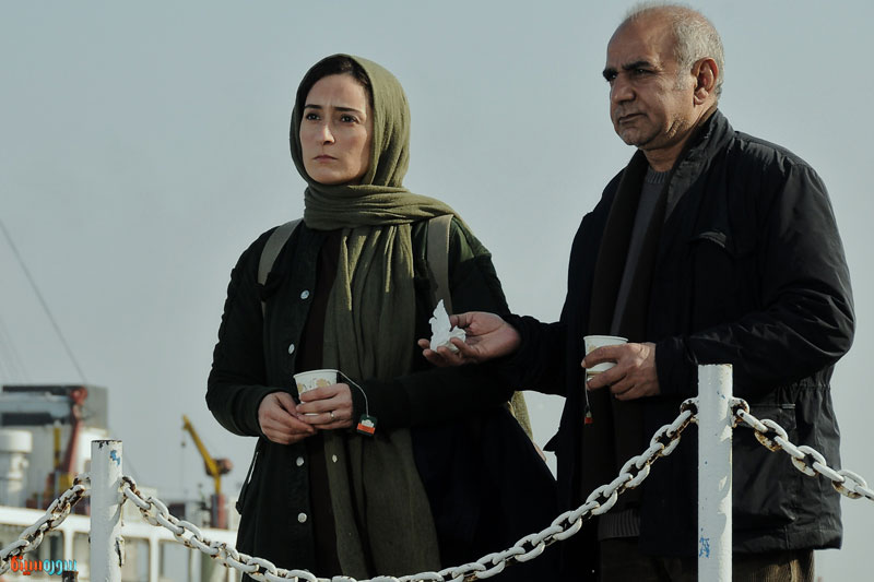 سهیلا گلستانی در صحنه فیلم سینمایی بوفالو به همراه پرویز پرستویی
