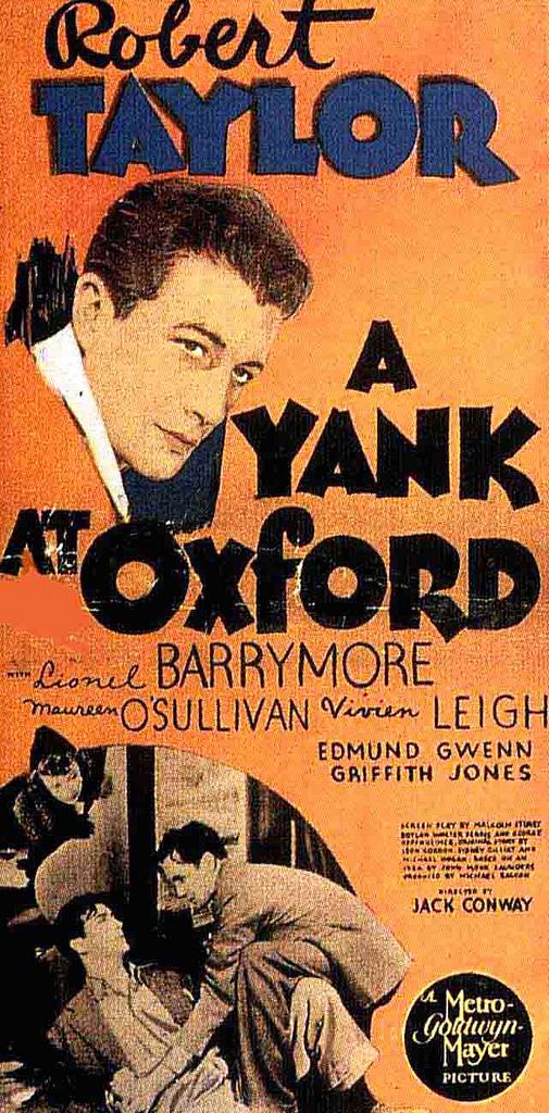  فیلم سینمایی A Yank at Oxford به کارگردانی Jack Conway