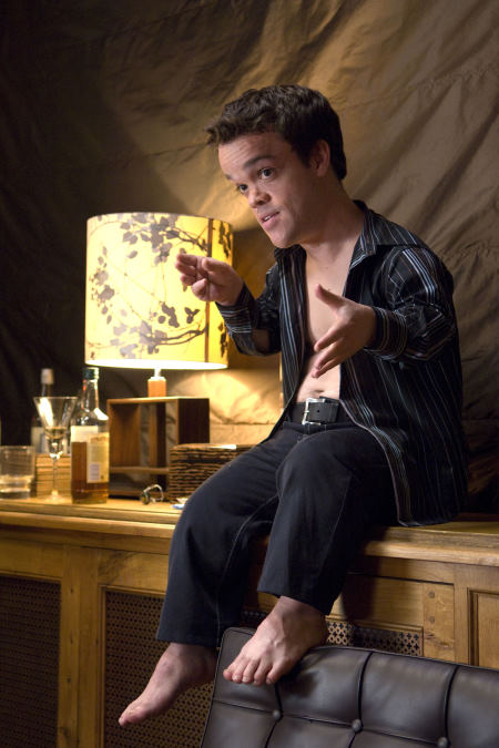 Jordan Prentice در صحنه فیلم سینمایی در بروژ