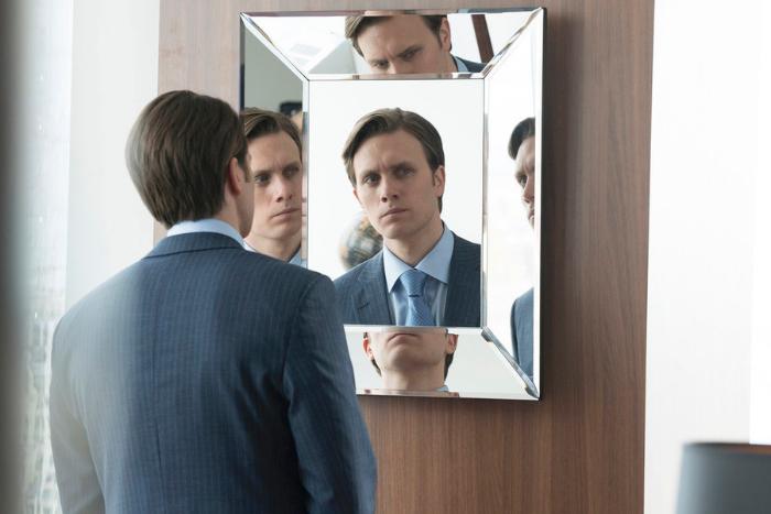 Martin Wallström در صحنه سریال تلویزیونی آقای ربات