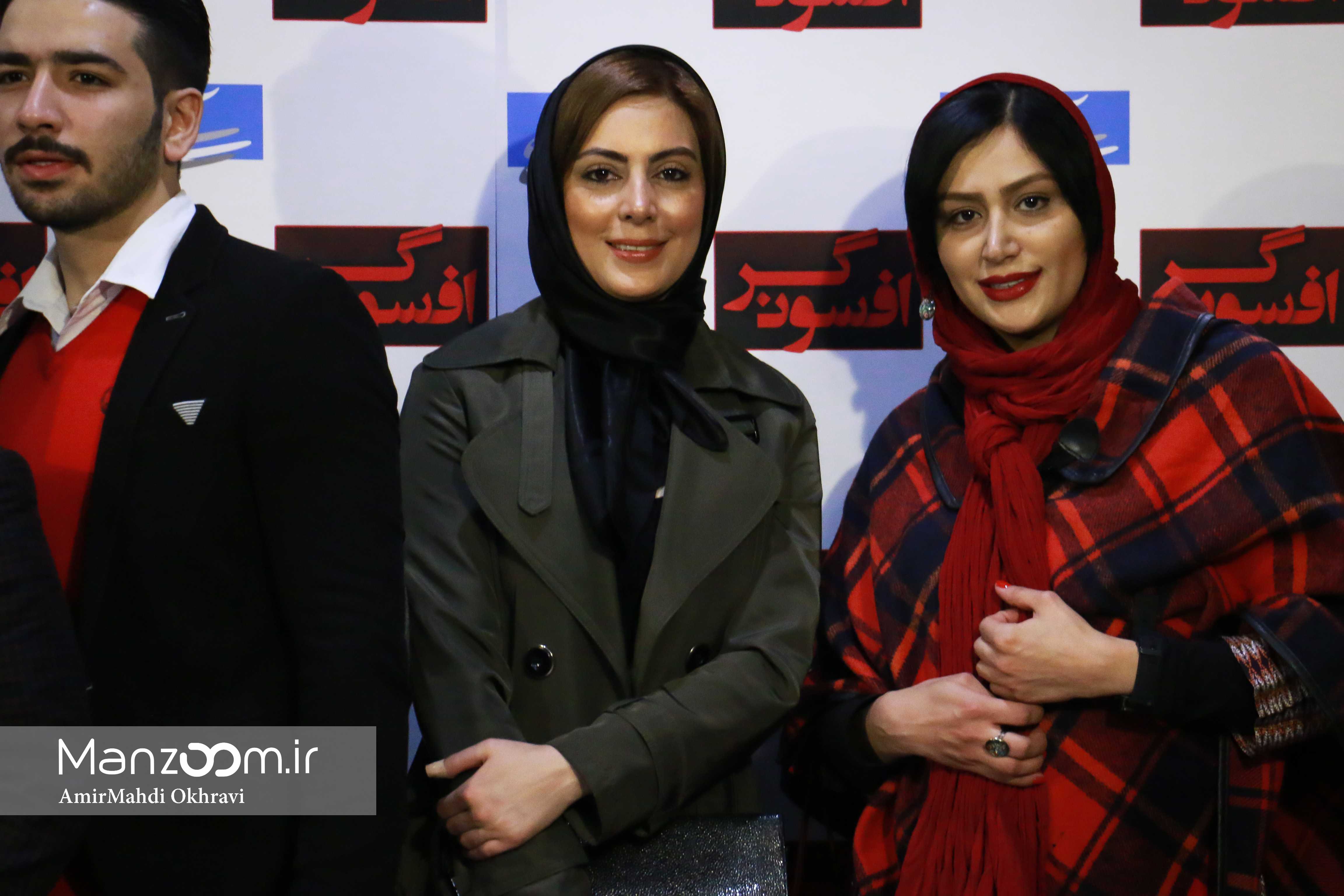 نیلوفر شهیدی در اکران افتتاحیه فیلم سینمایی افسونگر