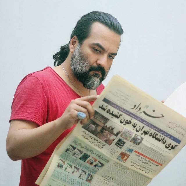 تصویری شخصی از یغما گلرویی، ترانه‌سرا و بازیگر سینما و تلویزیون
