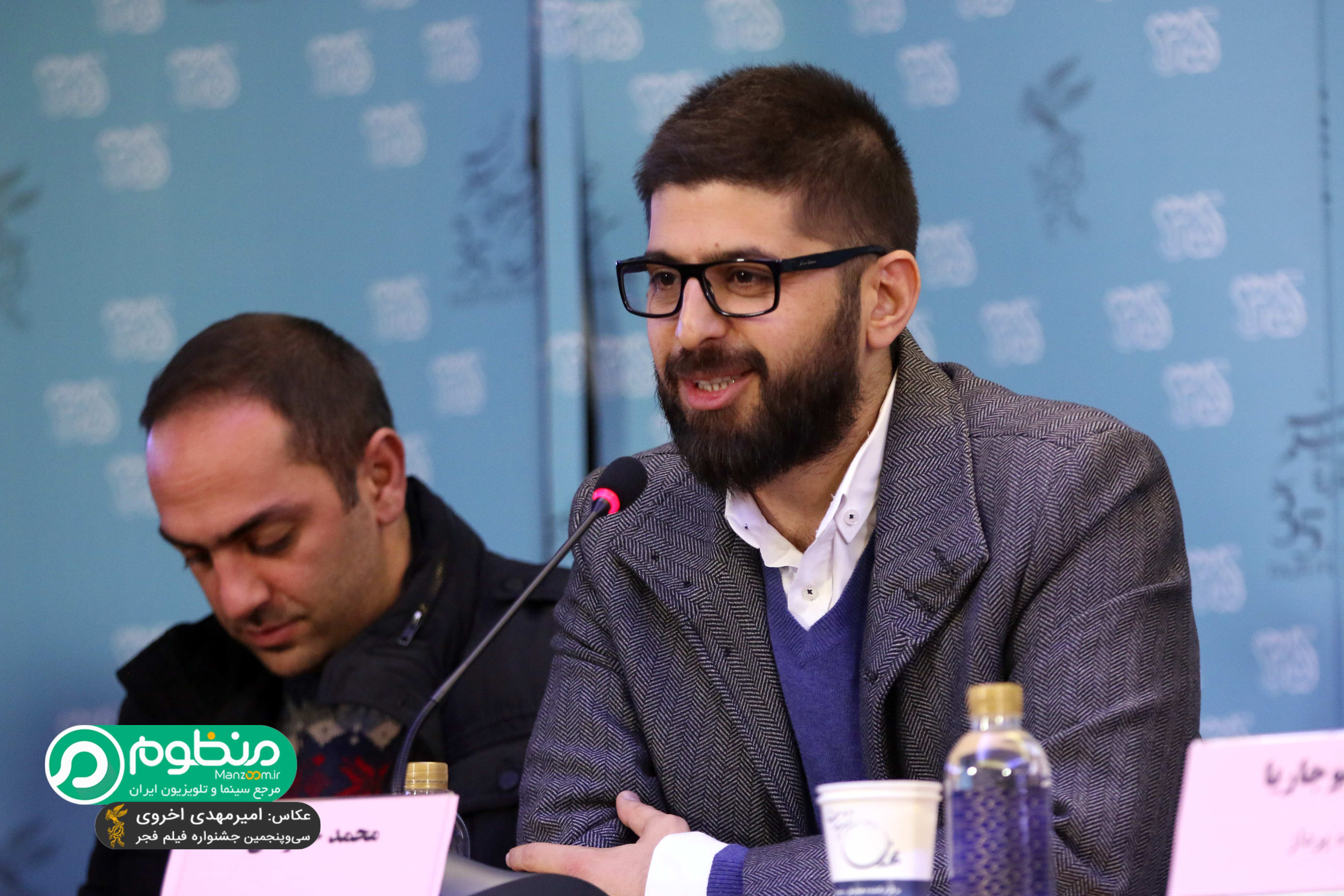 عکس جشنواره‌ ای فیلم سینمایی آذر با حضور محمد حمزه‌‌ای