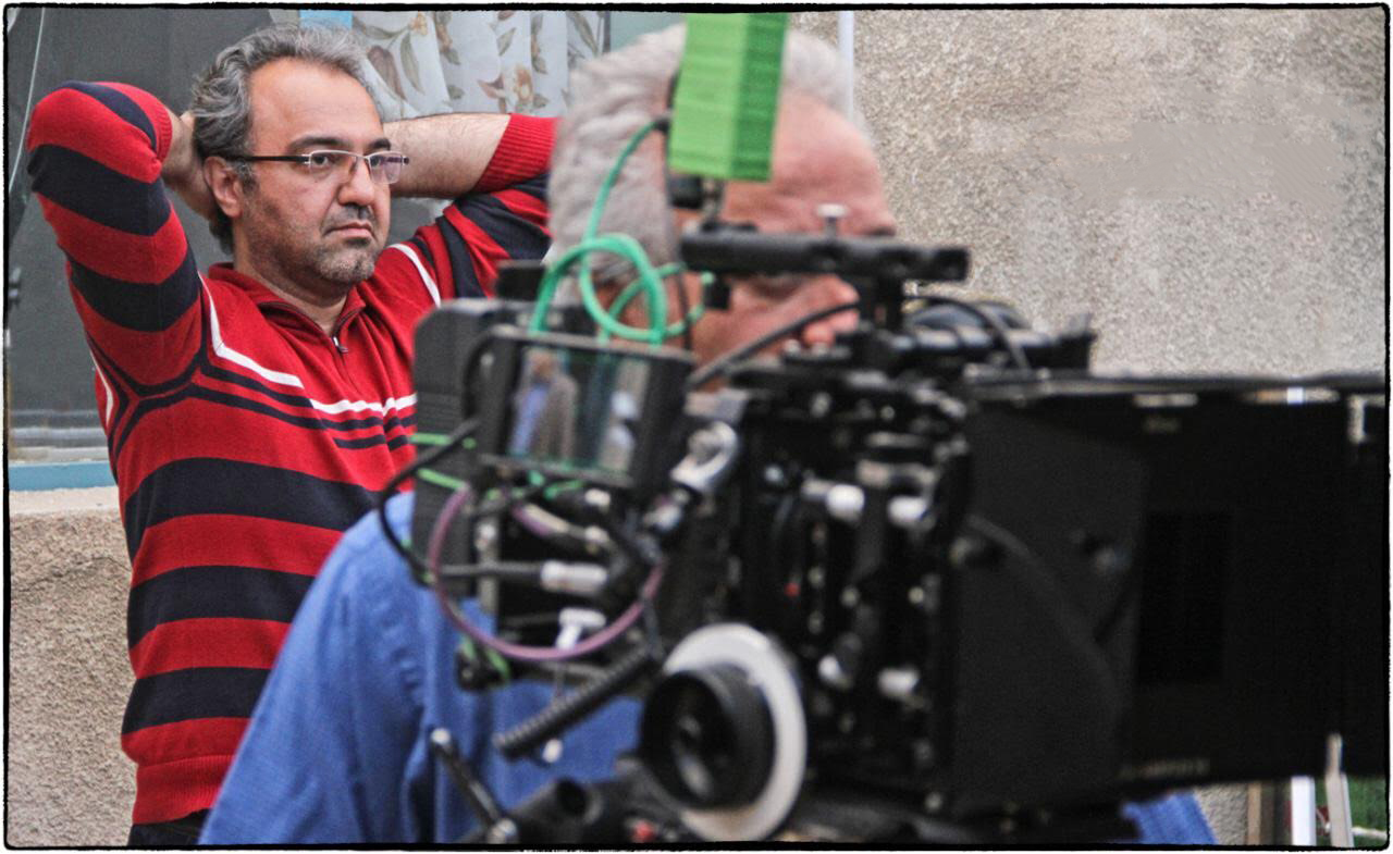 رحمان سیفی‌آزاد در پشت صحنه فیلم سینمایی ماجان