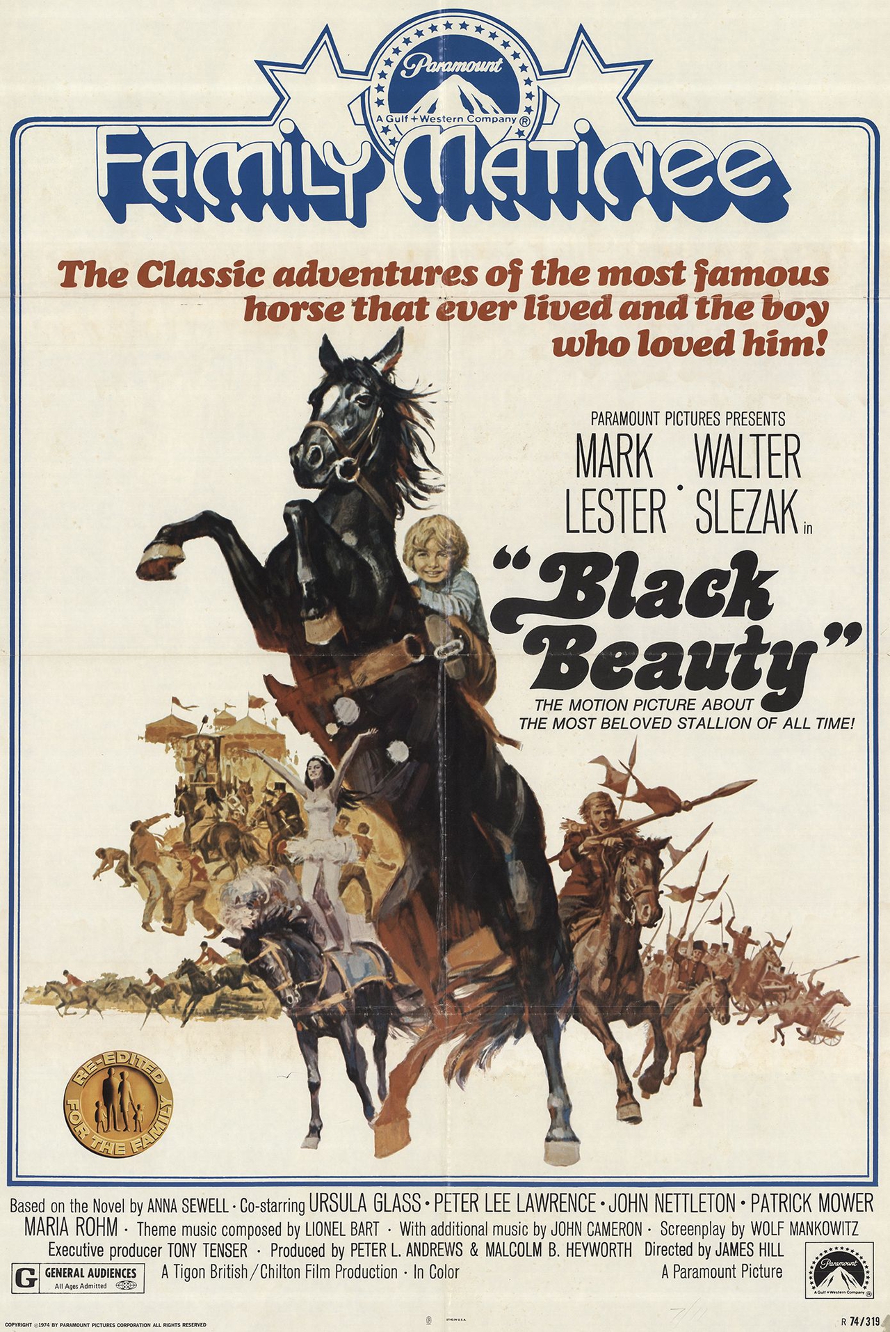  فیلم سینمایی Black Beauty به کارگردانی James Hill