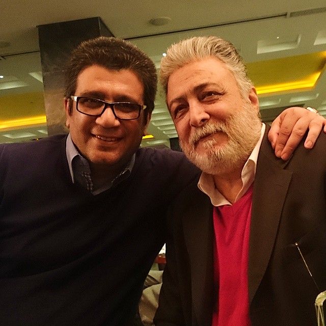 تصویری شخصی از رضا رشیدپور، بازیگر و مجری سینما و تلویزیون