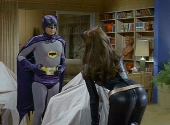 ادام وست در صحنه سریال تلویزیونی Batman