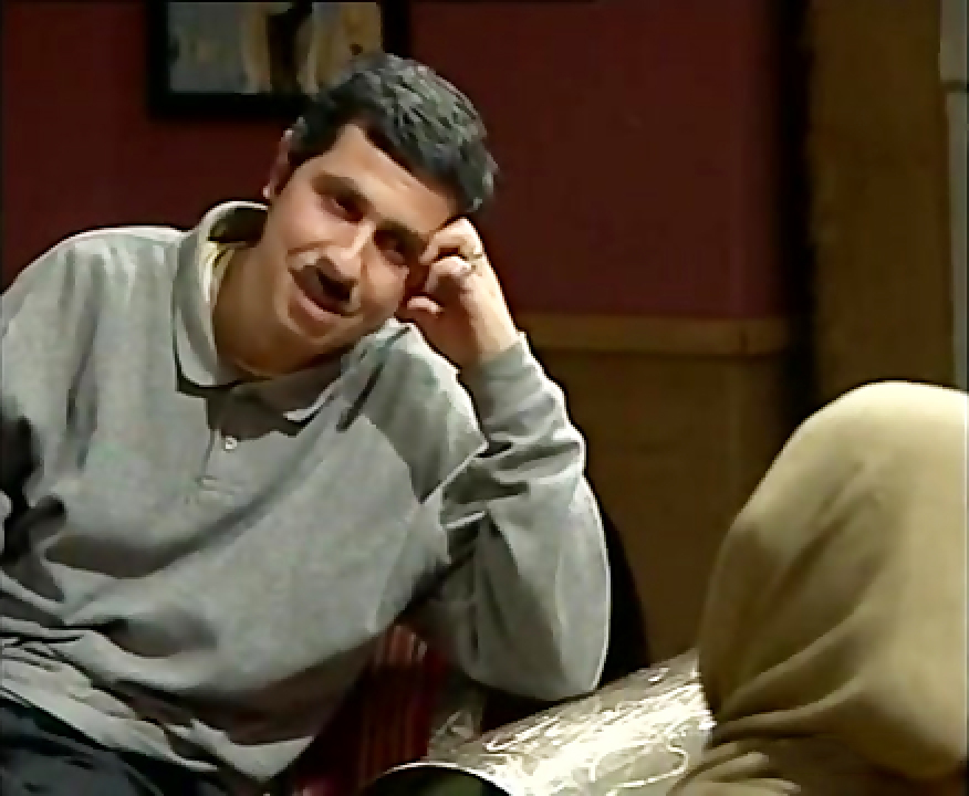 سید جواد رضویان در صحنه سریال تلویزیونی پاورچین