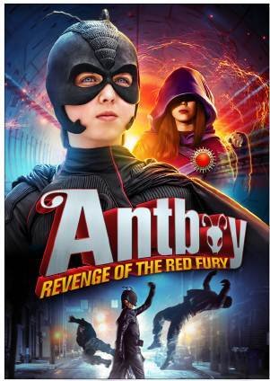 Oscar Dietz در صحنه فیلم سینمایی Antboy: Revenge of the Red Fury به همراه Astrid Juncher-Benzon