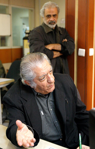 تصویری شخصی از عزت‌الله انتظامی، بازیگر و نویسنده سینما و تلویزیون