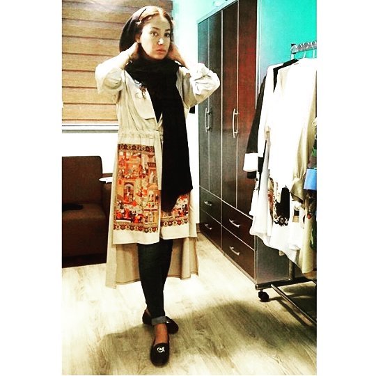 تصویری شخصی از بهاره افشاری، بازیگر و تهیه کننده سینما و تلویزیون