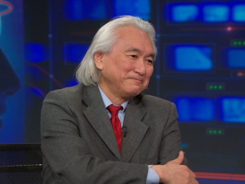 Michio Kaku در صحنه سریال تلویزیونی شوی روزانه