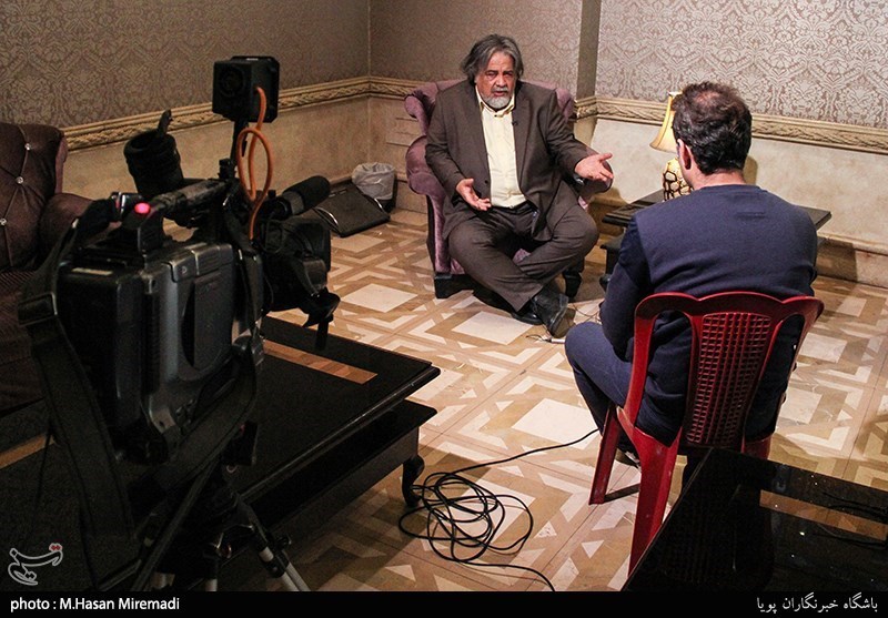محمدرضا شریفی‌نیا در پشت صحنه سریال تلویزیونی لژیونر