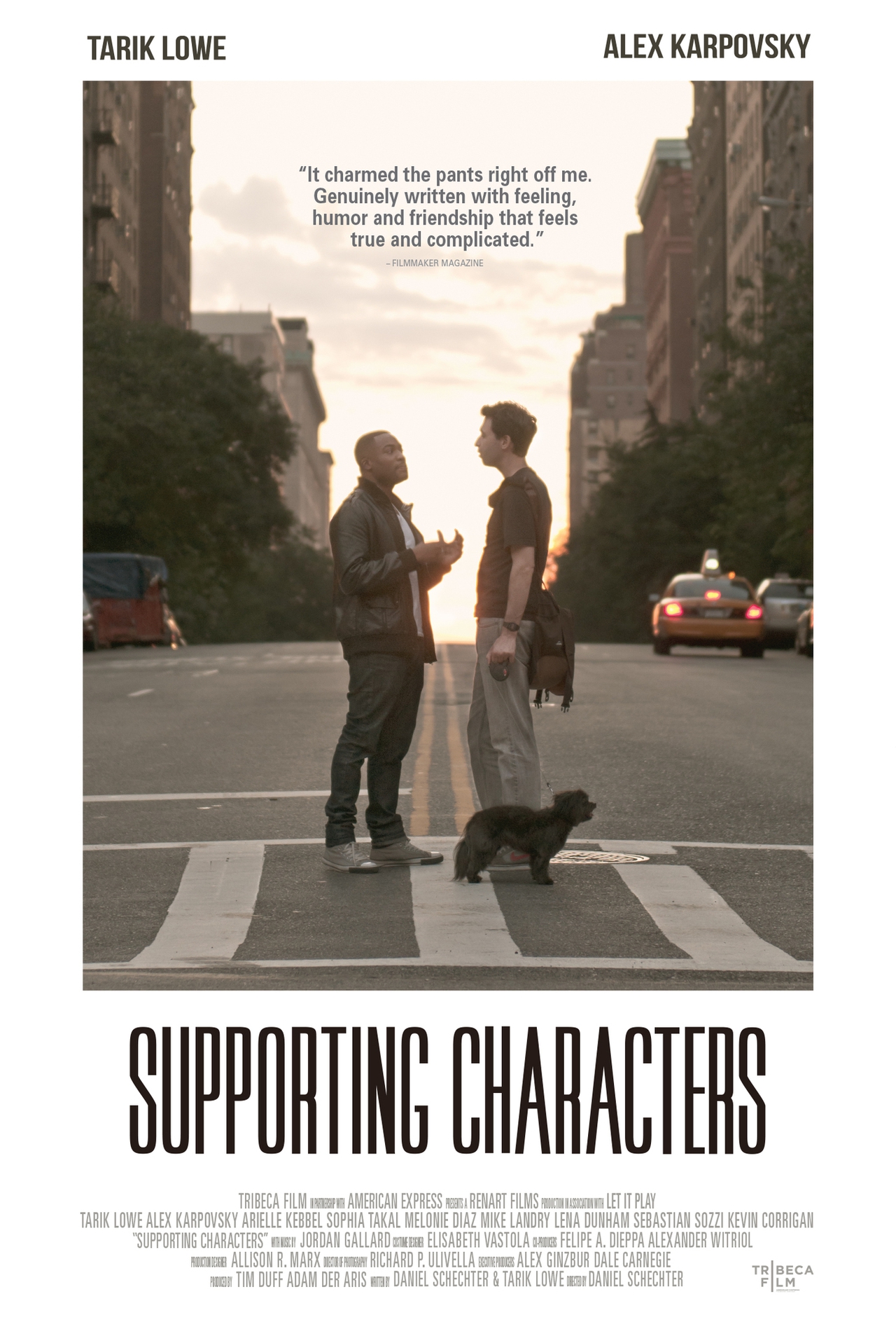  فیلم سینمایی Supporting Characters به کارگردانی Daniel Schechter