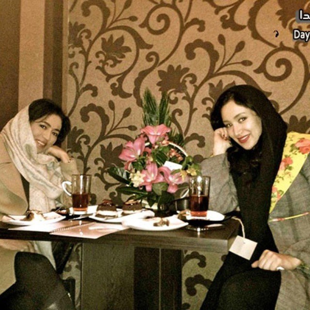 تصویری شخصی از بهاره افشاری، بازیگر و تهیه کننده سینما و تلویزیون
