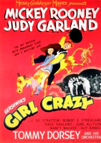  فیلم سینمایی Girl Crazy با حضور جودی گارلند و Mickey Rooney