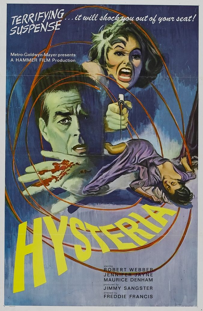  فیلم سینمایی Hysteria به کارگردانی Freddie Francis