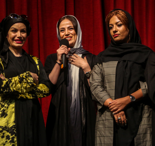 اکران افتتاحیه فیلم سینمایی حریر به کارگردانی فریال بهزاد