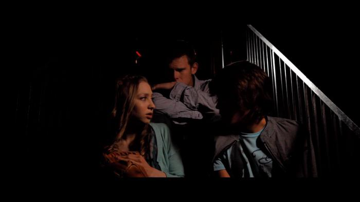 Rachel Seiferth در صحنه فیلم سینمایی California Scheming به همراه Spencer Daniels و Devon Werkheiser