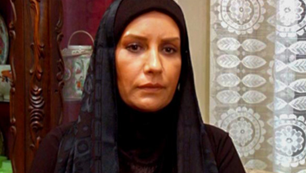 فریبا کوثری در صحنه سریال تلویزیونی یلدا