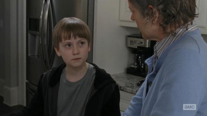 Major Dodson در صحنه سریال تلویزیونی مردگان متحرک