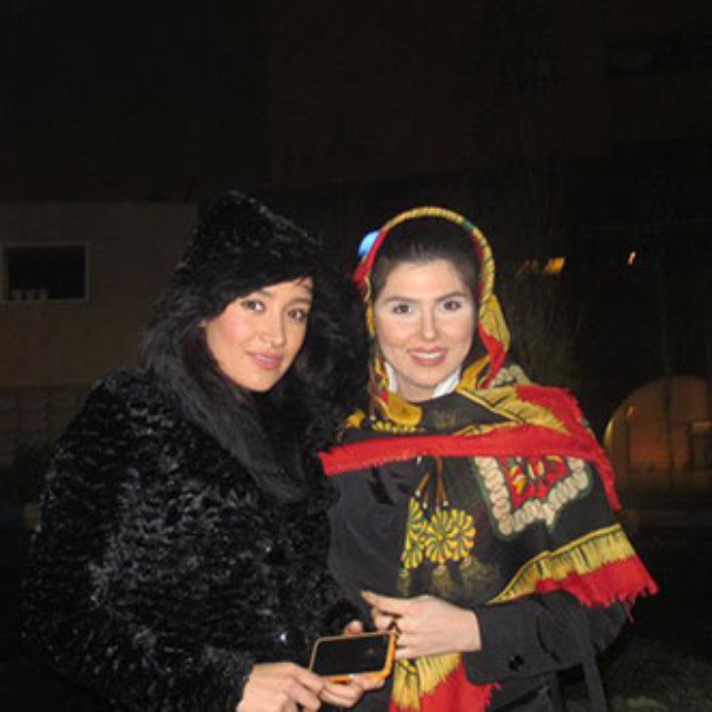 تصویری شخصی از بهاره افشاری، بازیگر و تهیه کننده سینما و تلویزیون
