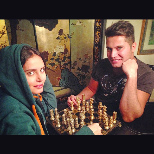 تصویری شخصی از الناز شاکردوست، بازیگر و طراح لباس سینما و تلویزیون