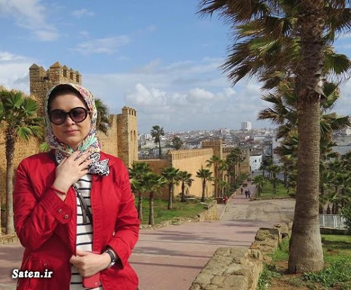 تصویری از زهره سادات هاشمی، مجری سینما و تلویزیون در حال بازیگری سر صحنه یکی از آثارش