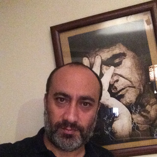 تصویری شخصی از عارف لرستانی، بازیگر و کارگردان سینما و تلویزیون