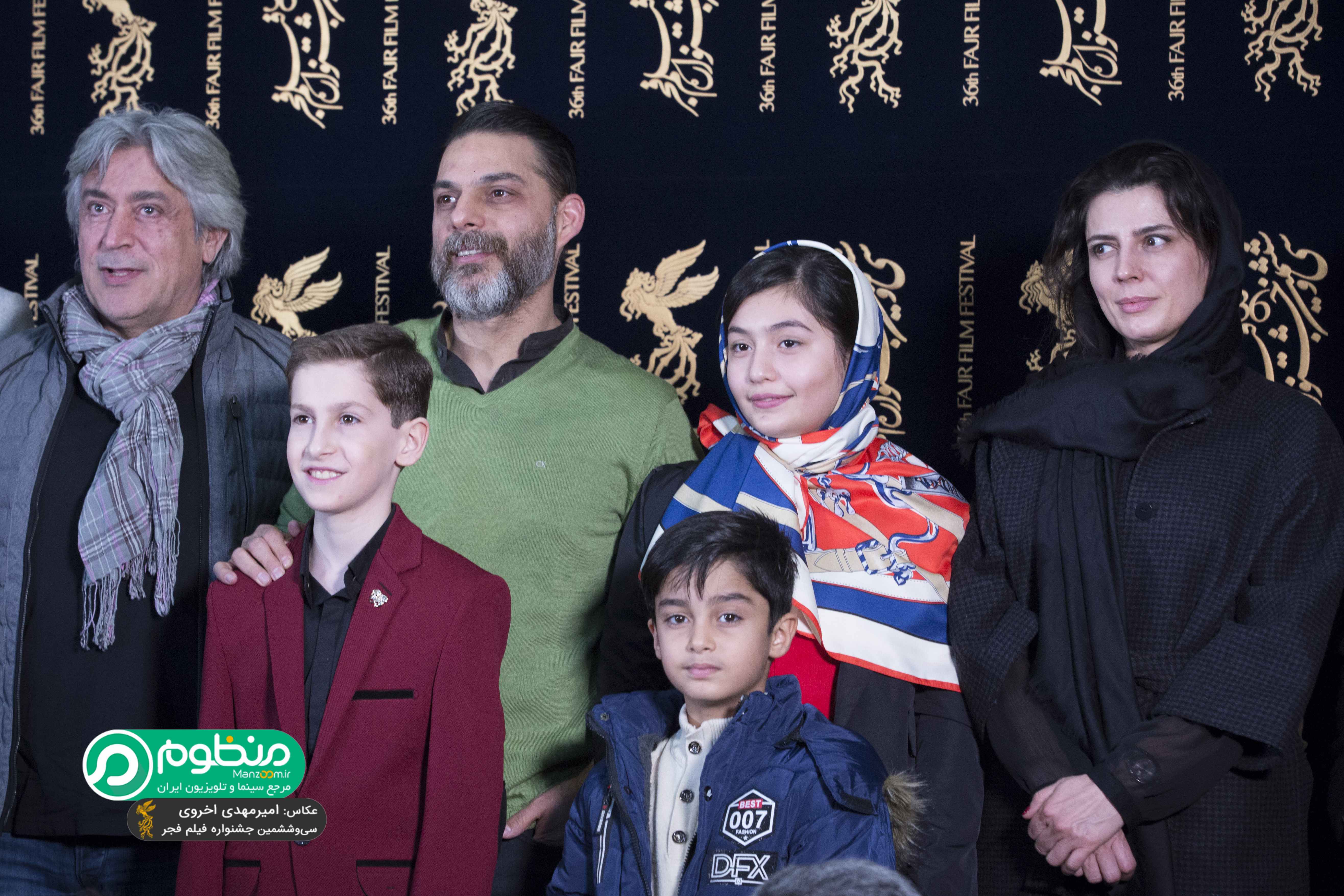 لیلا حاتمی در جشنواره فیلم سینمایی بمب؛ یک عاشقانه به همراه ارشیا عبداللهی، ایرج شهزادی، پیمان معادی و باران معادی