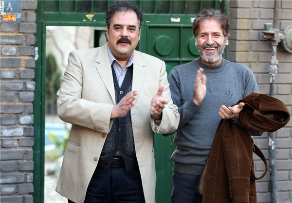 ابوالفضل پورعرب در صحنه فیلم سینمایی به وقت خماری به همراه هومن برق‌نورد