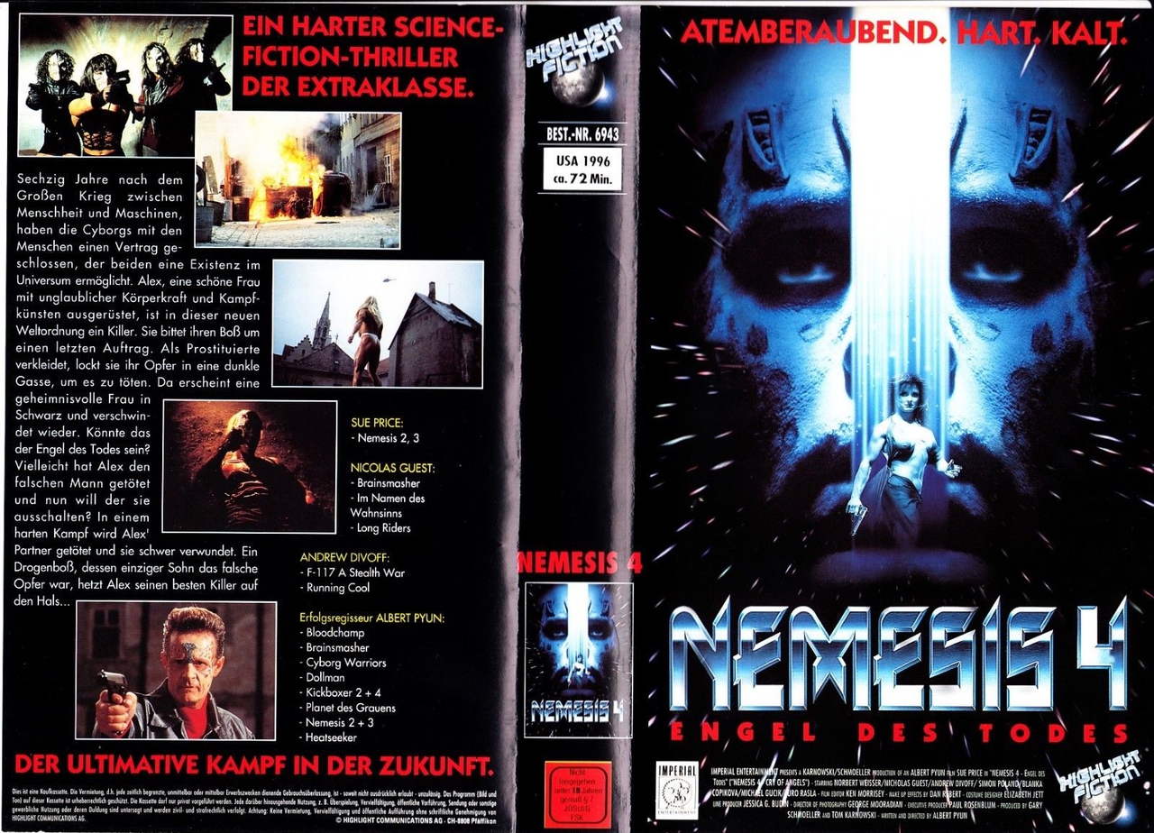  فیلم سینمایی Nemesis 4: Death Angel به کارگردانی Hannah Blue