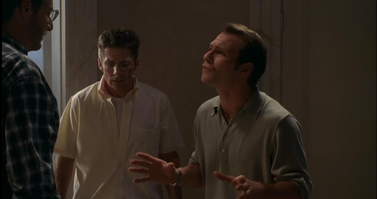 Leland Orser در صحنه فیلم سینمایی Very Bad Things به همراه Christian Slater و Daniel Stern