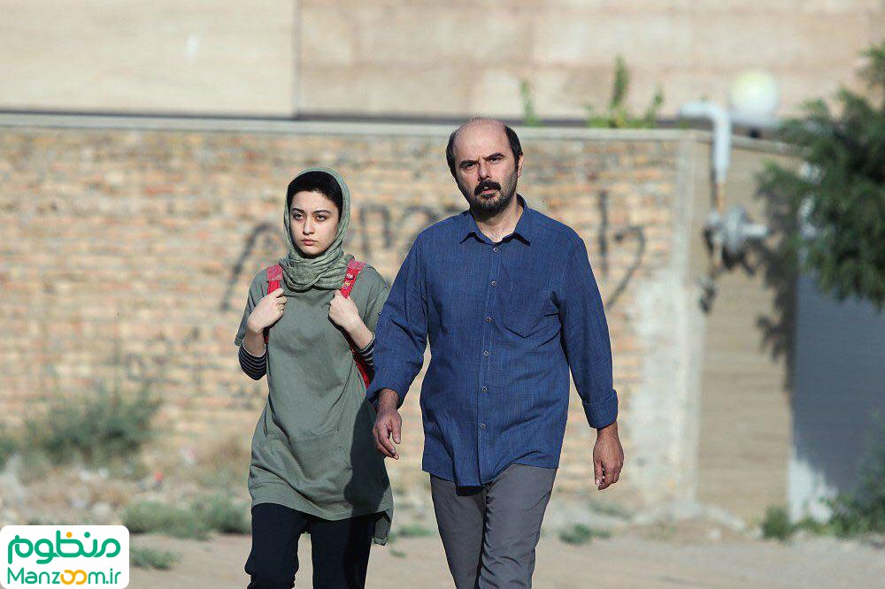 نگار مقدم در صحنه فیلم سینمایی درساژ به همراه علی مصفا