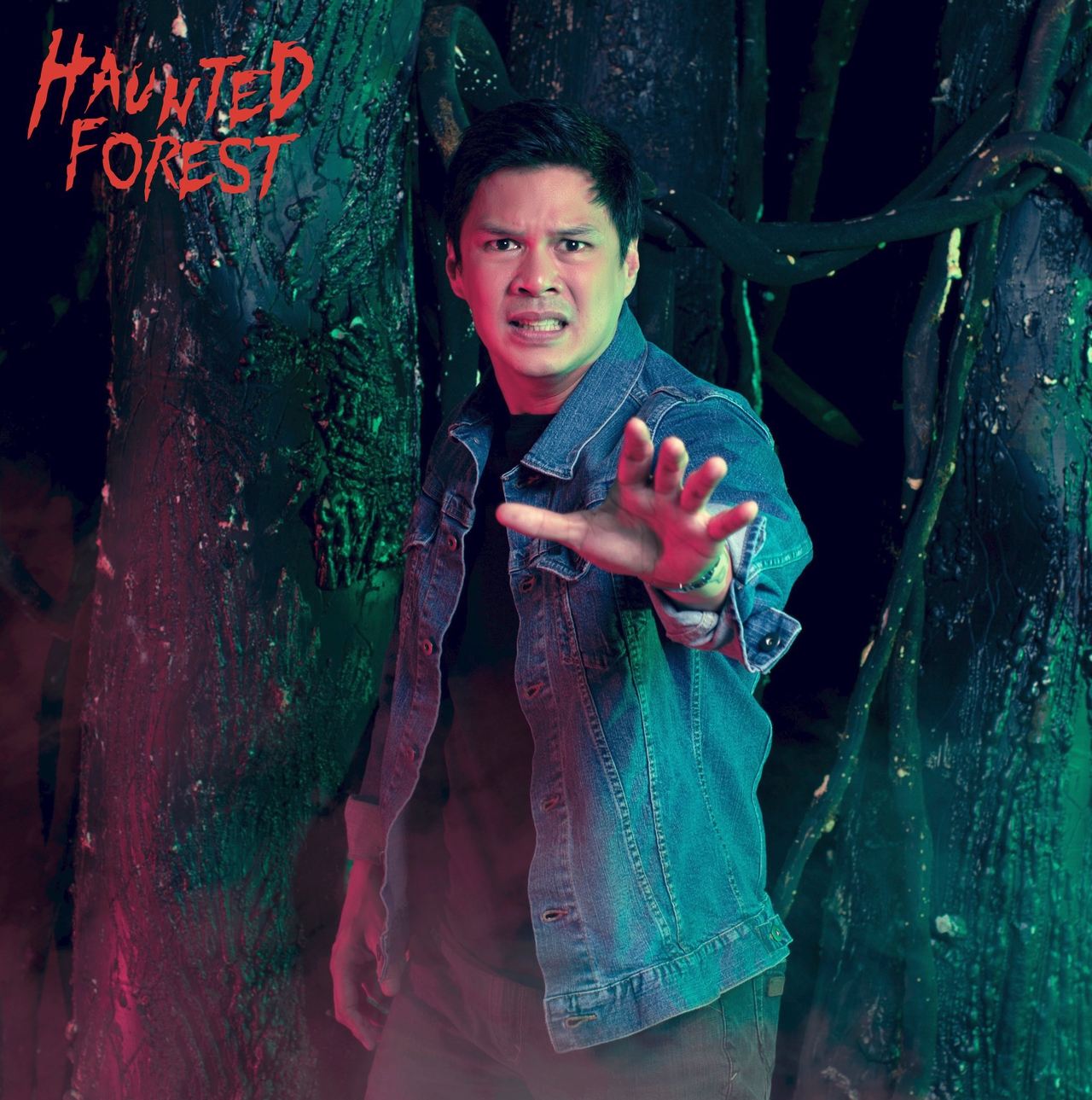 Raymart Santiago در صحنه فیلم سینمایی Haunted Forest