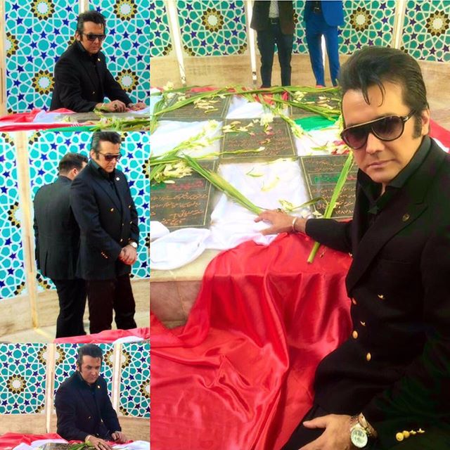 تصویری شخصی از سیدحسام نواب‌صفوی، بازیگر سینما و تلویزیون