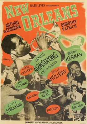  فیلم سینمایی New Orleans با حضور Louis Armstrong