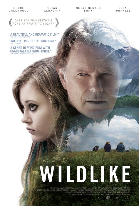 Ella Purnell در صحنه فیلم سینمایی Wildlike به همراه Nolan Gerard Funk، بروس گرینوود و برایان گراتی