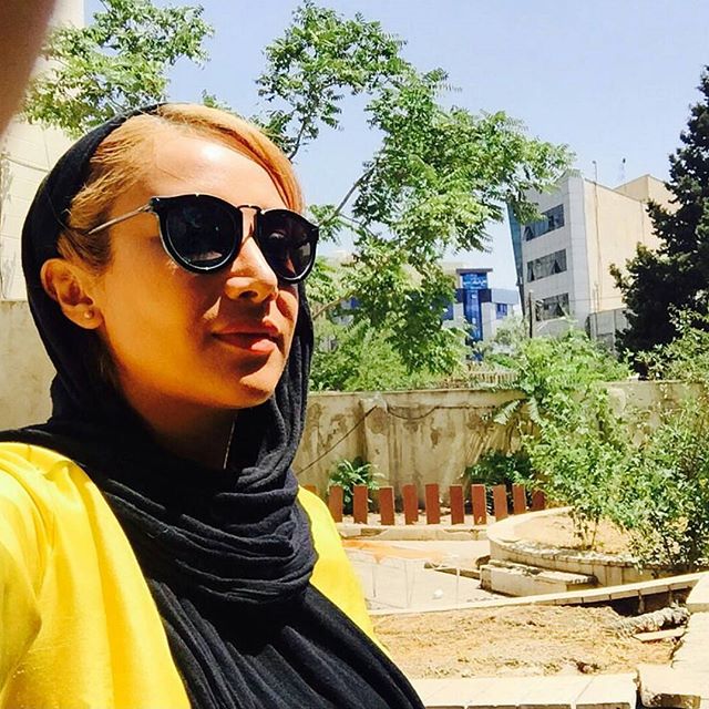 تصویری شخصی از بهاره افشاری، بازیگر و تهیه کننده سینما و تلویزیون