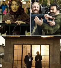 فرهاد اصلانی در پوستر فیلم سینمایی کلمبوس به همراه مجید صالحی و هانیه توسلی