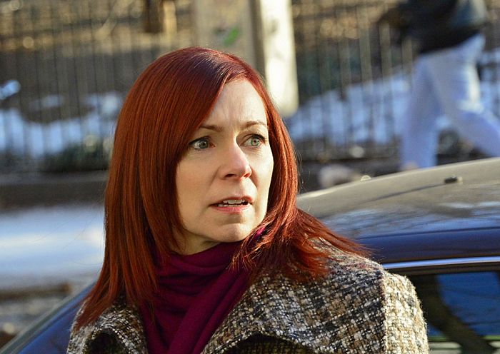 Carrie Preston در صحنه سریال تلویزیونی مظنون