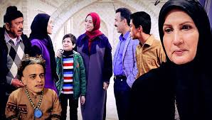 ساناز سماواتی در پوستر سریال تلویزیونی خانه مادری به همراه زهرا سعیدی