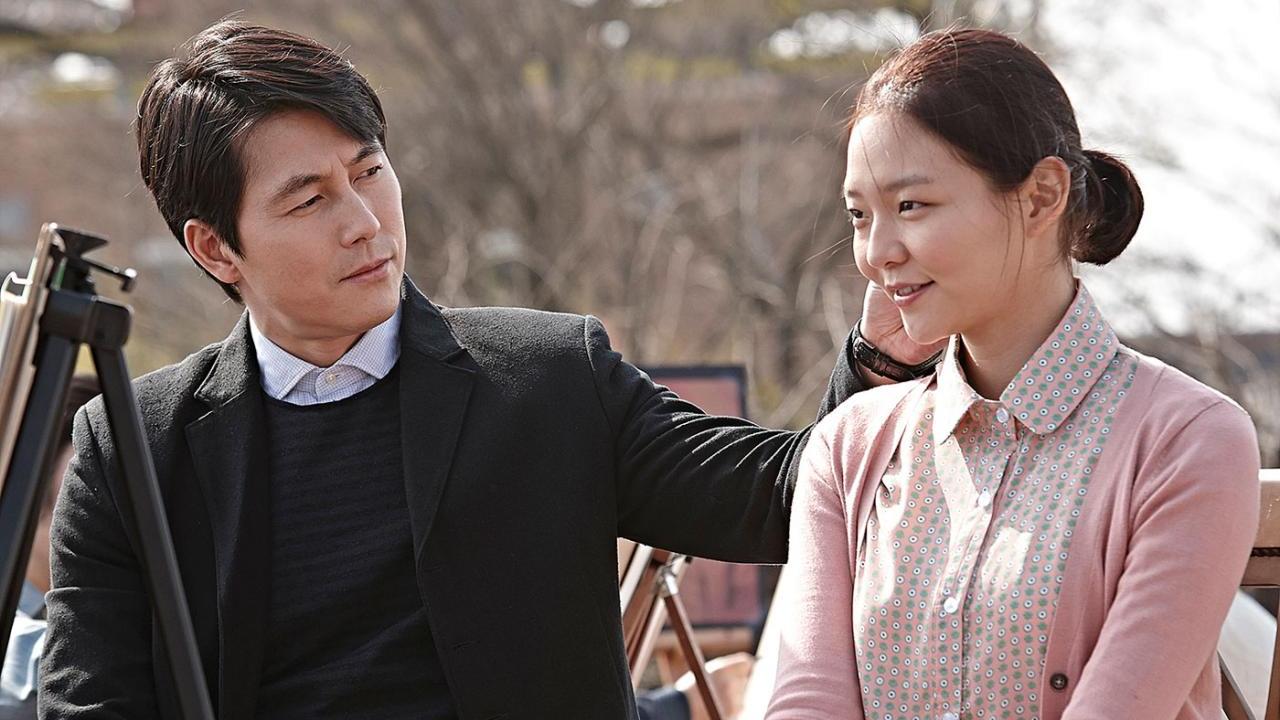 Woo-sung Jung در صحنه فیلم سینمایی Scarlet Innocence به همراه Esom
