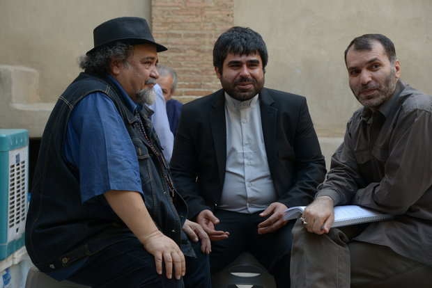 پشت صحنه فیلم سینمایی رسوایی‌ 2 با حضور محمدرضا شریفی‌نیا، مسعود ده‌نمکی و امیر نوری