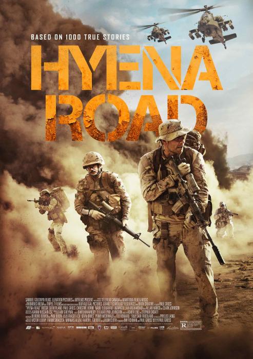 Rossif Sutherland در صحنه فیلم سینمایی Hyena Road به همراه Paul Gross